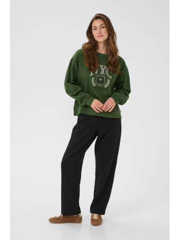 Cream Sweatshirt CRMirabella Loose fit in Rifle Green