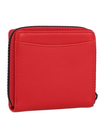 Braun Büffel Capri Geldbörse RFID Schutz Leder 11 cm flame red