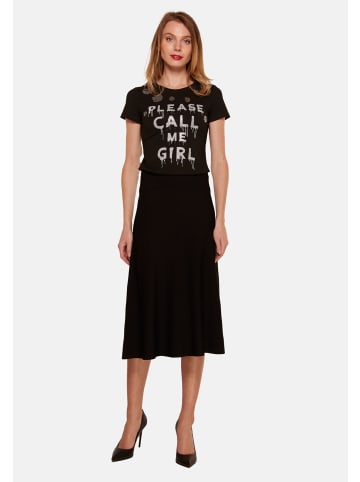 TOOCHE Rock "A-Skirt" in Schwarz