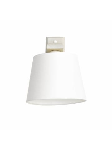 Licht-Erlebnisse Wandlampe (B)20 x (H)24.5 cm in Holz Ecru