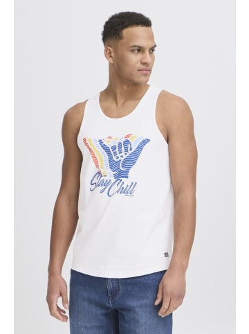 INDICODE Rundhalsshirt in Weiß