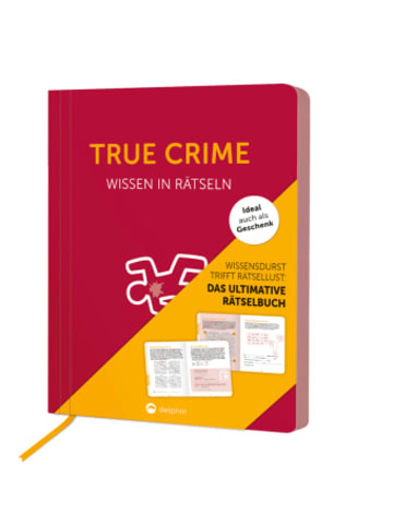 Delphin Verlag Buch - True Crime I Wissen in Rätseln