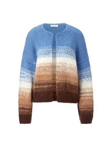 Rich & Royal Strickhülle in blau braun - 0001