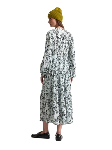 Marc O'Polo Stufenkleid mit Allover-Print relaxed in Light Blue