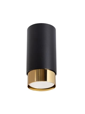 Nice Lamps Plafond CROWN 12,5 Schwarz/Golden H 12,5 cm