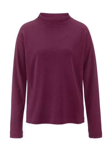 Hessnatur Hessnatur Longsleeve Oversize aus reiner Bio-Baumwolle in fuchsia