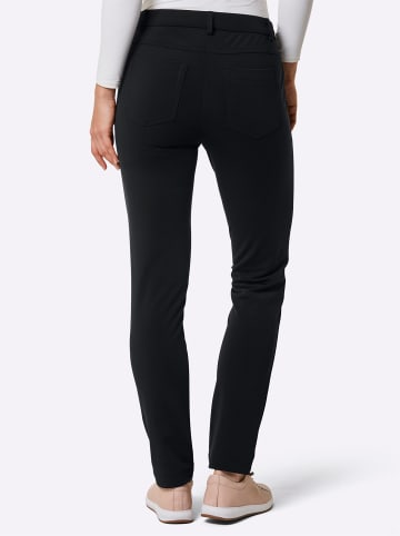 creation L Thermo-Schlupfhose in schwarz