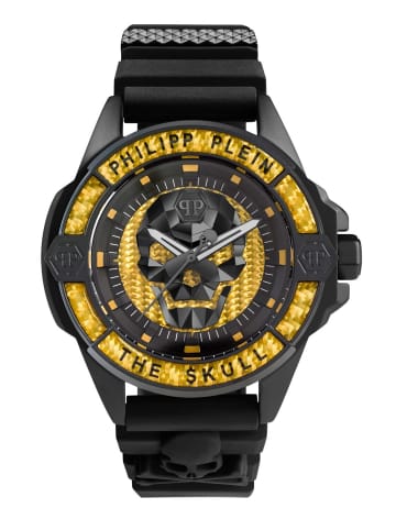 Philipp Plein Philipp Plein Herrenuhr The $kull Carbon Fiber in schwarz