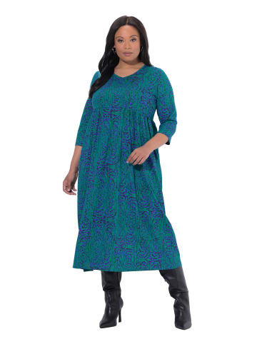 Ulla Popken Kleid in azurblau