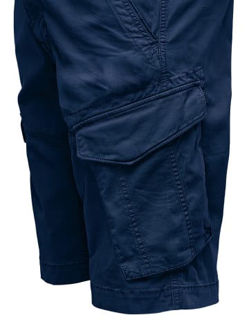 Humy Chino Bermuda Shorts mit Cargo-Taschen A&S in Navy