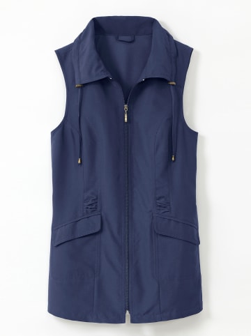 Sieh an! Weste in marine