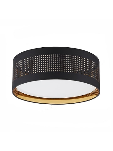 Licht-Erlebnisse Deckenlampe in Schwarz Gold