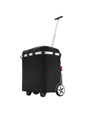 Reisenthel thermo carrycruiser ISO - Einkaufstrolley mit Kühlfunktion 47.5 cm (twist silver) in schwarz