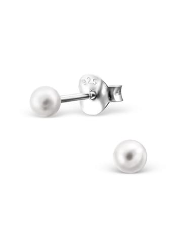 Bungsa Ohrstecker in Silber