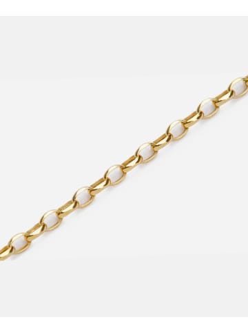 Vanlere Fußkettchen aus 375 Gelbgold