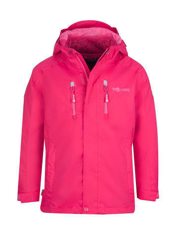 Trollkids 3in1 Jacke "Lofoten" in Pink