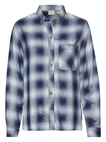 Camel Active Langarmbluse in blue check