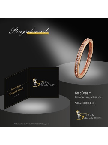 GoldDream Goldring 333 Rosegold - 8 Karat Größe 60 (19,1)