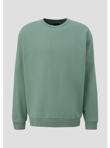 QS Sweatshirt in 72L0_salbeigrün
