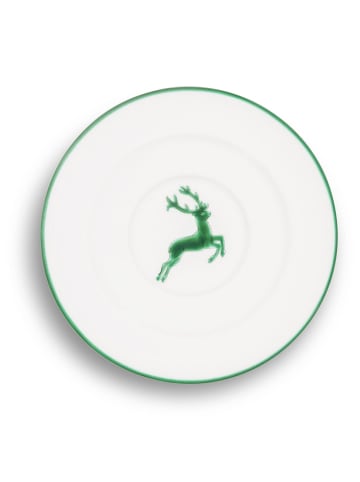 Gmundner Keramik Hirsch Unterteller Kaffee Gourmet in Weiß