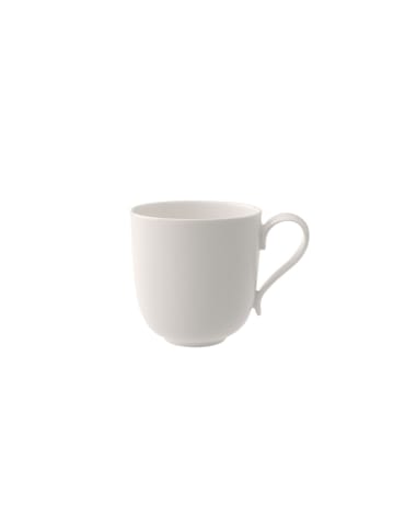 Villeroy & Boch Becher mit Henkel New Cottage Basic in Weiß 260 ml in weiß