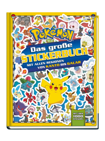 Panini Books Buch - Pokémon: Das große Stickerbuch mit allen Regionen von Kanto