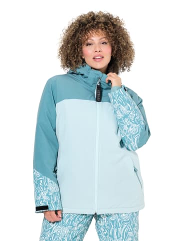 Ulla Popken Skijacke in gletschergrün