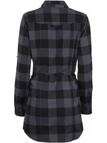 Brandit Minikleid "Women Lucy Longshirt Long Sleeve" in Schwarz