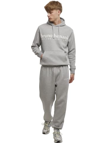 Bruno Banani Hoodie ohne Reißverschluss EWING in Grau / Melange