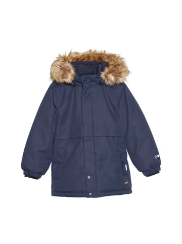 Minymo Winterjacke MISnow Jacket AOP in Blau