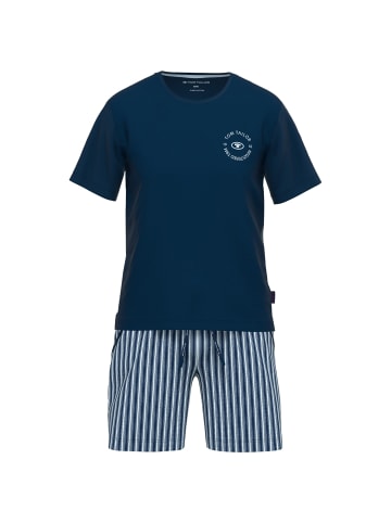 Tom Tailor Pyjama in Blau