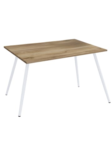 VCM Schreibtisch Bürotisch Computertisch Salia 110x80 in Honig-Eiche