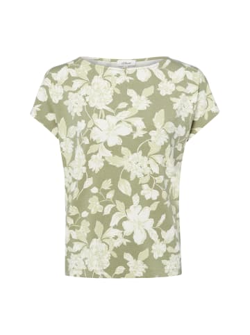 s.Oliver Shirt in schilf weiß - 0006