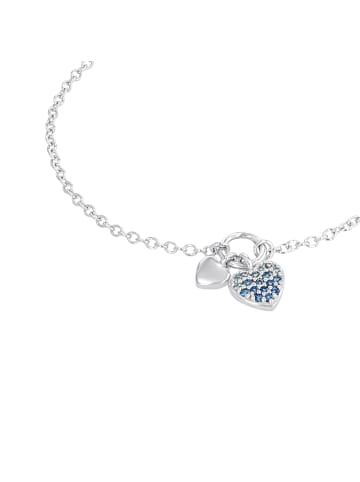 s.Oliver Armband Silber 925, gelbvergoldet in Blau
