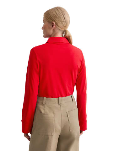 Marc O'Polo Jerseybluse regular in Bright Red