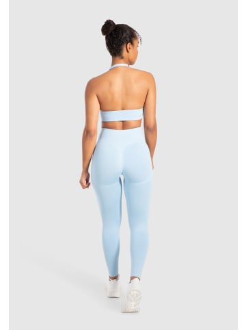 SMILODOX Sport BH Myrah Twisted in Hellblau