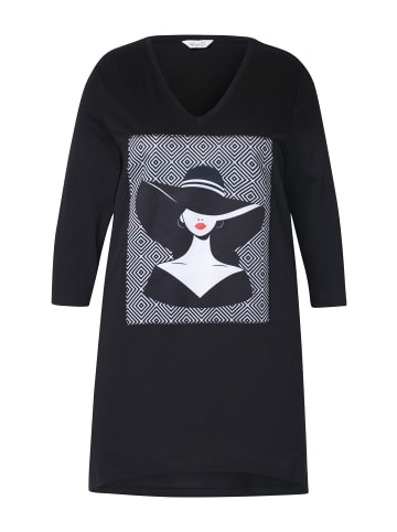 MIAMODA Shirt in schwarz