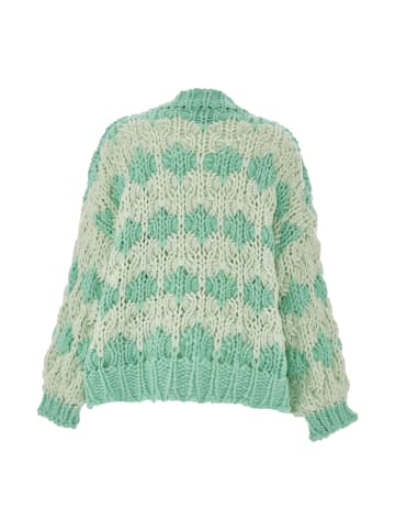 ebeeza Damen Strickjacke in Türkis