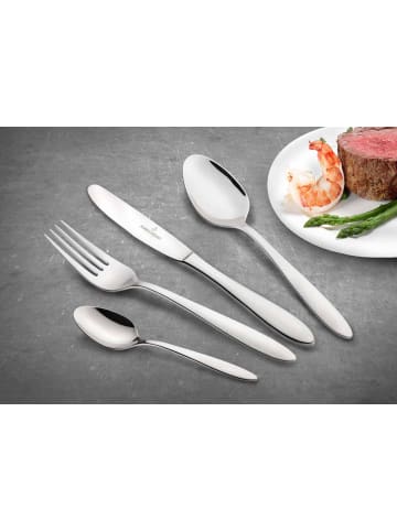 Picard & Wielpütz 24-tlg. Tafelbesteck inkl. Besteckbox Bozen in Silber – in silber