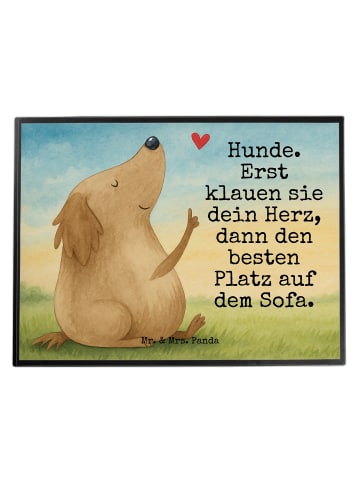 Mr. & Mrs. Panda tischpad Hund Liebe Design mit Spruch in Weiß