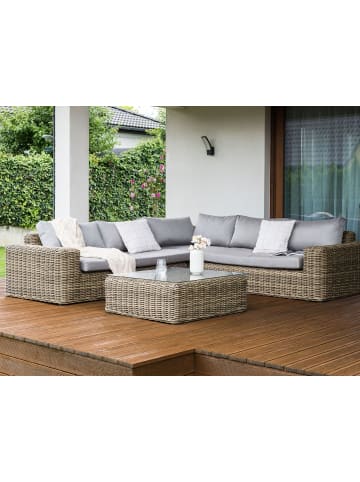 Beliani Kissenbezug PALERMO in Grau - (W) 143 x (H) 9 x (L) 79 cm