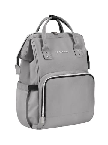 Kikkaboo Wickeltasche Siena in grau