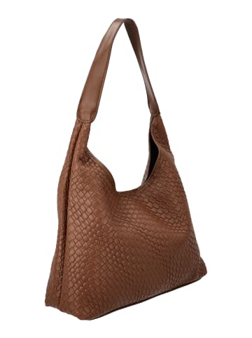 Usha Women Hobo Bag in Dark Brown