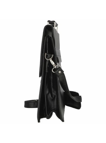 D&N Basic Line PU - Aktentasche 42 cm (schwarz) in schwarz