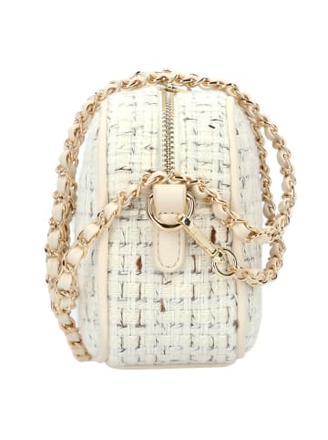 Valentino Tweed Umhängetasche 20 cm in off wh-multi
