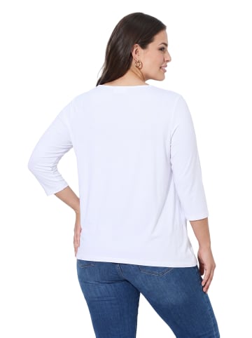 MIAMODA Shirt in schneeweiß