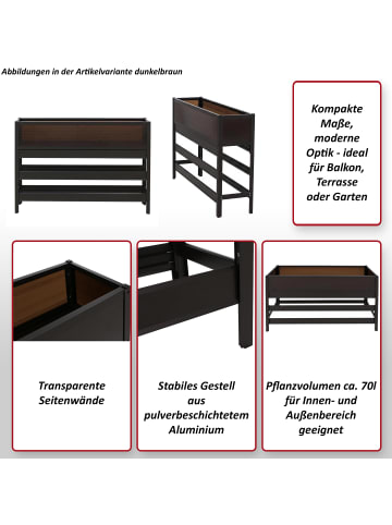 MCW Hochbeet P96, Dunkelbraun
