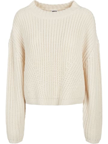 Urban Classics Urban Classics Damen Ladies Wide Oversize Sweater in whitesand
