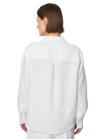 Marc O'Polo Leinen-Overshirt regular in Weiß