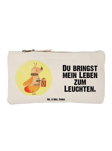 Mr. & Mrs. Panda Waschbeutel Glühwürmchen mit Spruch in Weiß